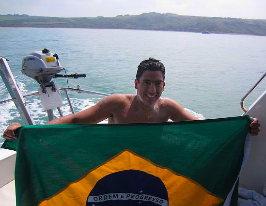 Adriano Passini – our team`s new English Channel swimmer!